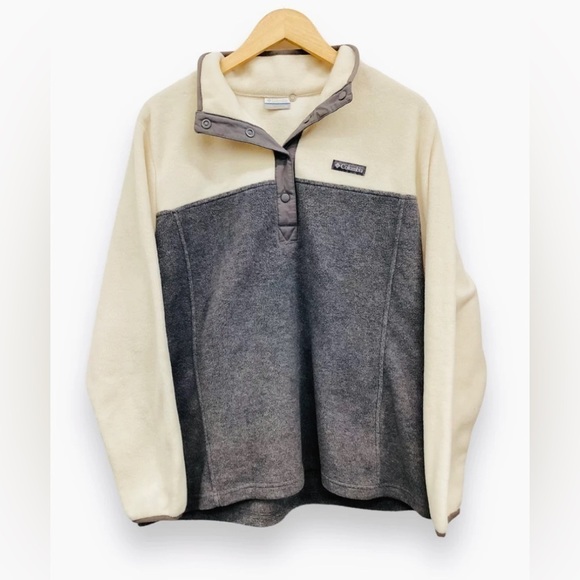 Columbia Tops - Columbia Womens Grey Jackets Sweater Fall Tops Plus Size Long Sleeve Size 1X
